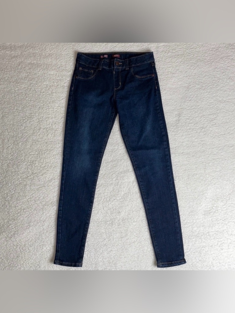 Arizona Denim Dark Wash Jeans Jeggings Size 14 Stretch